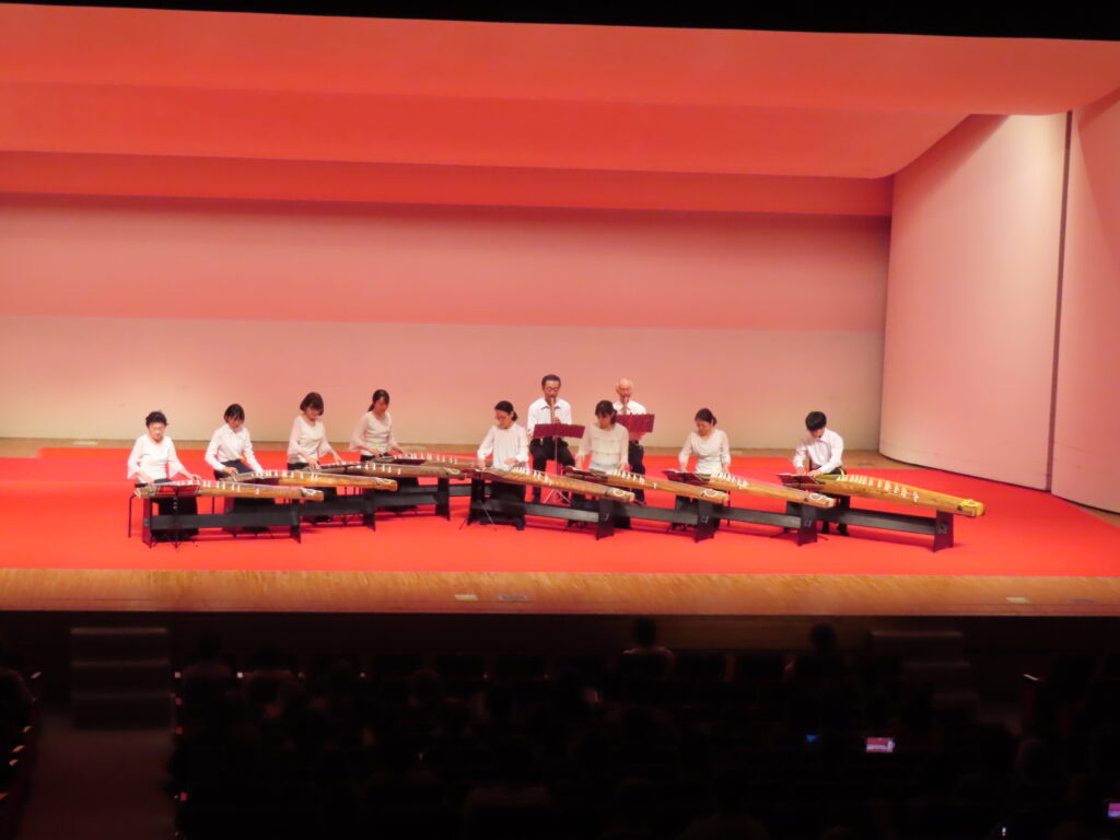 春季演奏大会での演奏の様子